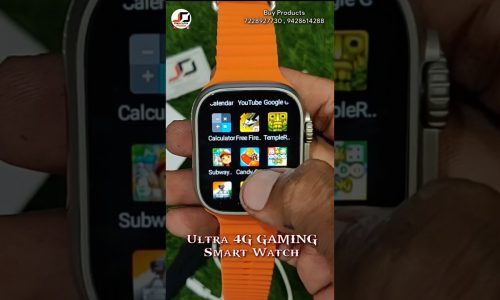 2025 New Original Smart Watch Ultra Pro 4G/5G LTE Android 9.0 System 180° Rotating Camera WIFI GPS photo review