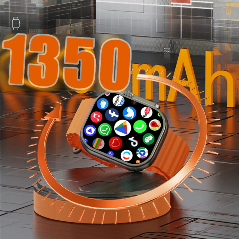 2025 New Original Smart Watch Ultra Pro 4G/5G LTE Android 9.0 System 180° Rotating Camera WIFI GPS - Image 4